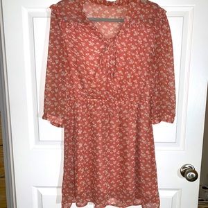 School girl floral dress